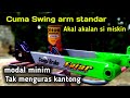 Kreatif si miskinairbrush swing arm biar kerenfajar custom paint