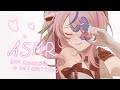 Asmr 3dioear cleaning with mic on my lapnijisanji en  maria marionette