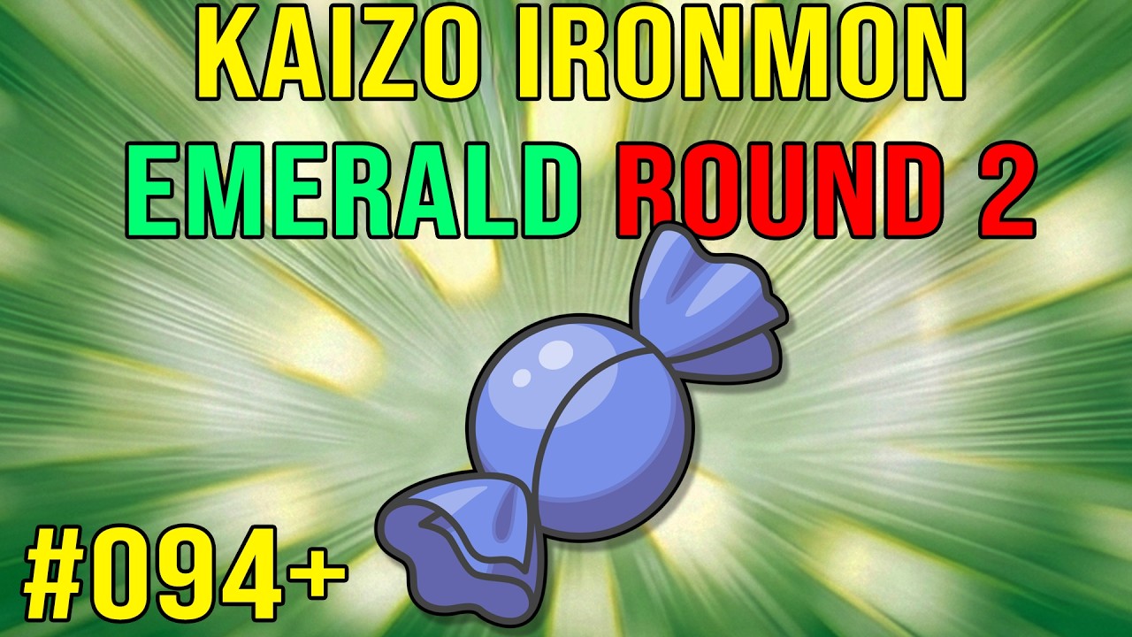 Kaizo IronMON Emerald ROUND 2! Day 12, Runs 94+