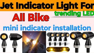 Best LED Indicator Light For Bike | small indicator for bike | Jet, Mini, Fancy indicator for bike.