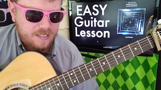 Baggage - Gryffin, Gorgon City, AlunaGeorge // easy guitar tutorial beginner lesson tabs easy chords