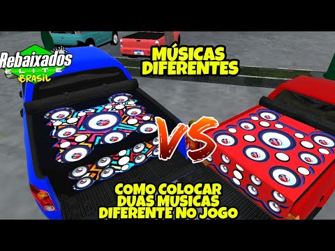 COMO COLOCAR MÚSICA PARA TOCAR NO SOM DO CARRO NO JOGO REBAIXADOS