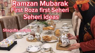 Useful seheri ideas | set seher table | like subscribe and share [ shagufta n style]