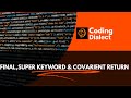 Super Keyword Final Keyword & Covariant Return |#trending |@CodingDialect |@H.P._Gaming