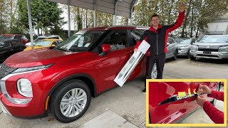 2024 Outlander - easy body side molding install!