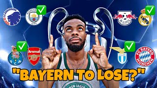 Our Champions League LAST 16 Predictions