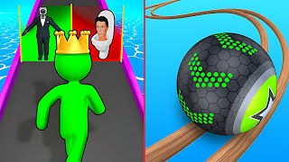 Giant Rush Vs Going Ballstiktok Max Levels Walkthrough Android Ios Mobile Gameplay Ht54