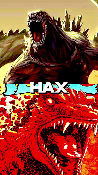 Mega composite godzilla VS Godzilla in hell