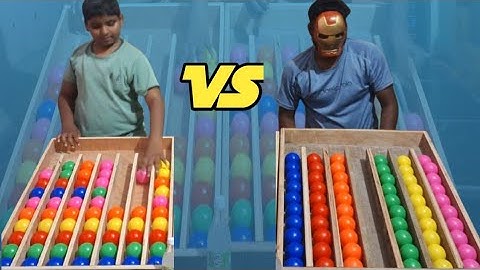 Puzzle Sort Ball Game Challenge Play Is Very Well || LKR Food Challenge