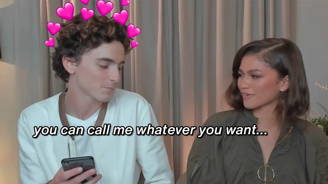 Timothée Chalamet being smooth and funny with women for 6 minutes straight