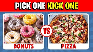 Pick one Kick One - Junk Food Edition....! 🍔🍧 🍕🌭