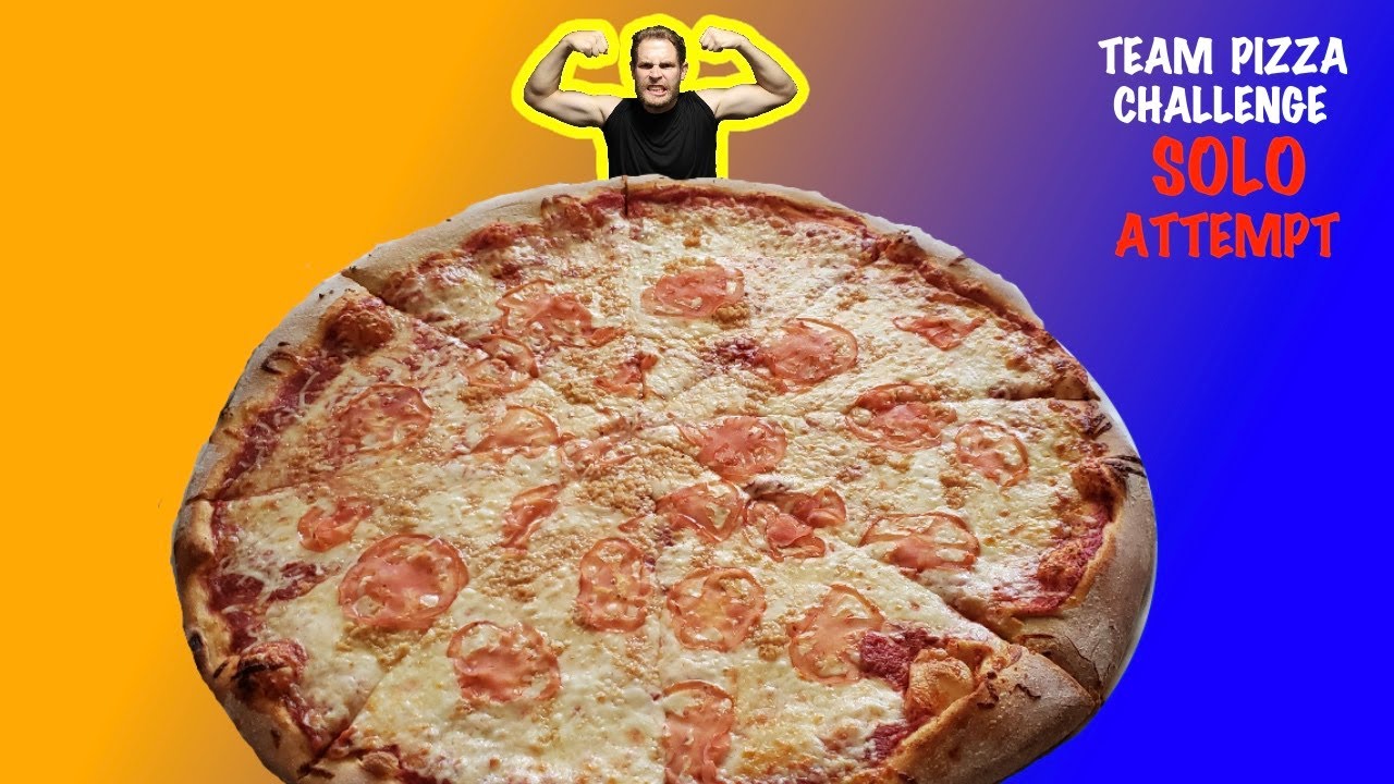 I DID A TEAM PIZZA CHALLENGE BY MYSELF Uncle Buck s Pizza Challenge I DID A TEAM PIZZA CHALLENGE BY MYSELF Uncle Buck s Pizza Challenge