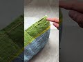 How to correctly open a sewn-shut bag