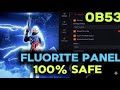 Free fire OB23 ANTIBAN panel FLUORITE 🔥 FF NEW FLUORITE WORKING IPA PANEL 📲 FREE FIRE HACK PANEL XIT