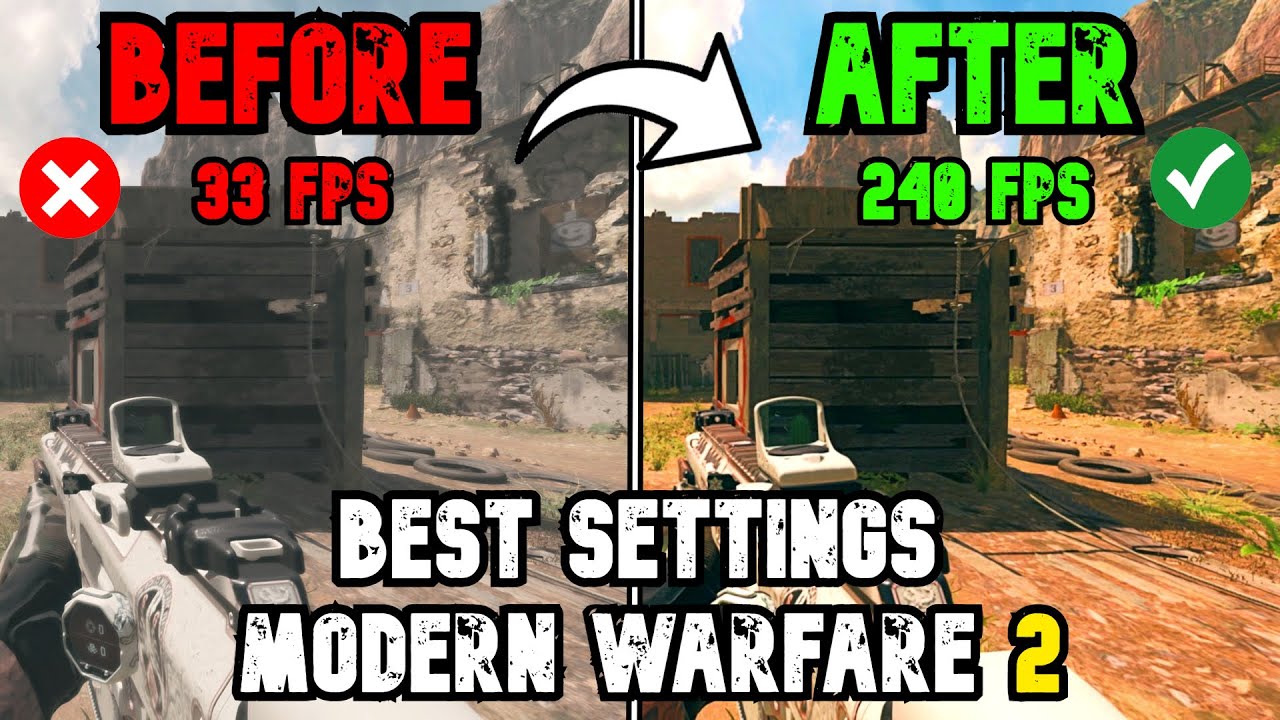 Modern Warfare 3 PC: best settings for high fps