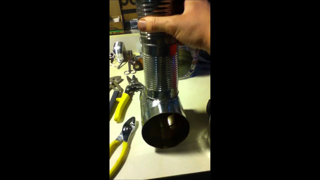 Making a homemade minikeg rocket stove YouTube