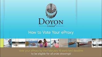 How to Vote Your eProxy Online