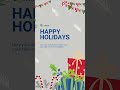 Wishing you and your loved ones a joyful holiday season and a well-deserved break.