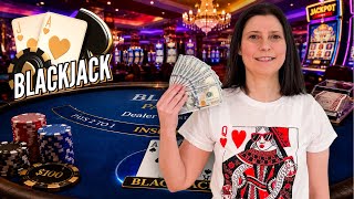 Going For Another BIG BLACKJACK WIN!