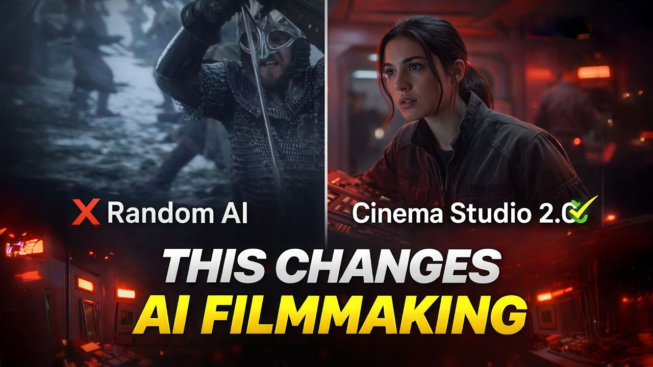 Cinema Studio 2.0 Just Changed AI Filmmaking Forever (Full Demo) - YouTube