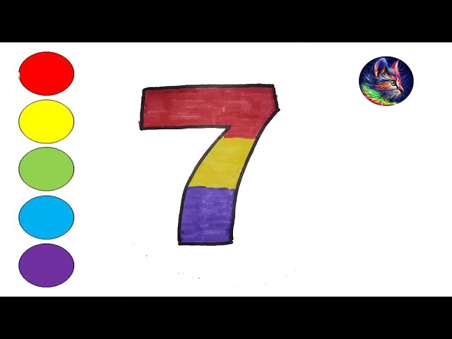 How To Draw A Cool 7