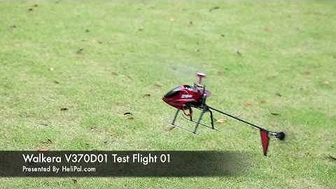 HeliPal.com - Walkera HM V370D01 Helicopter Outdoor Test Flight 01