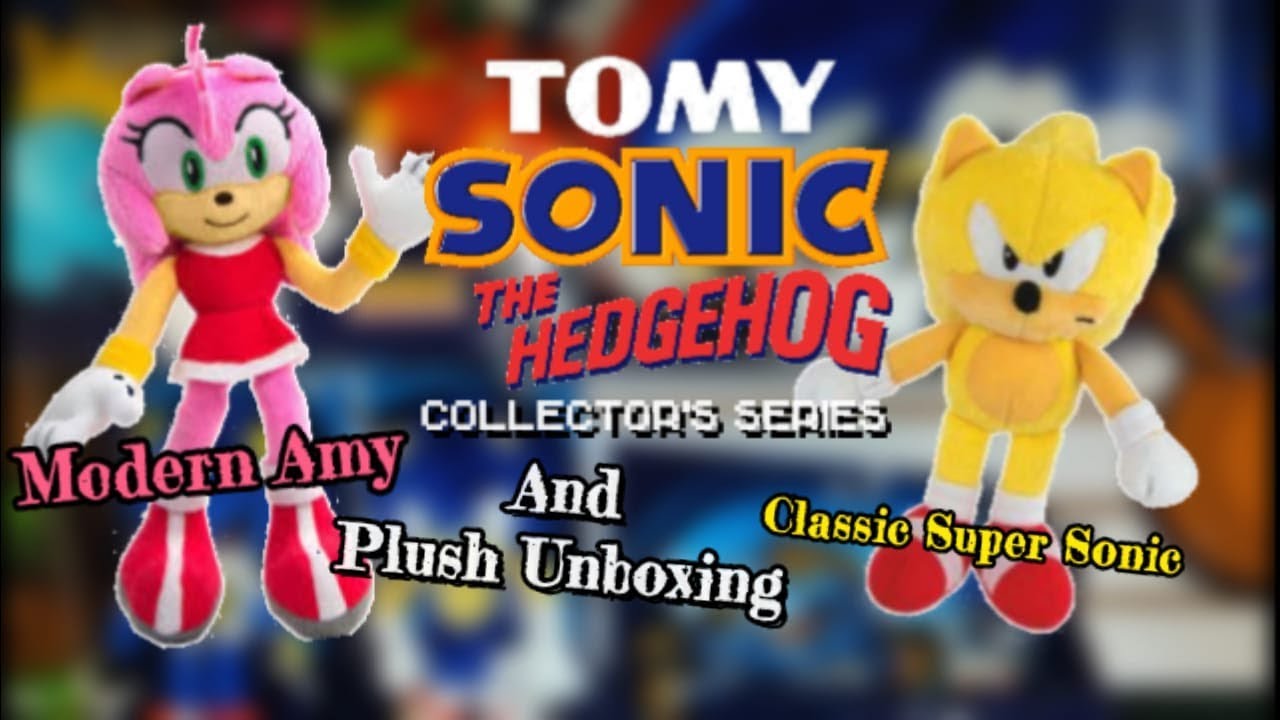 tomy classic super sonic plush