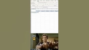Smart trick in excel #excelshortcuts #excel