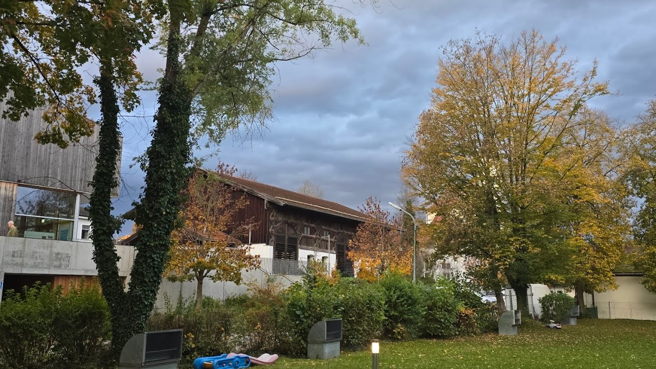 Munich cold and Cloud day