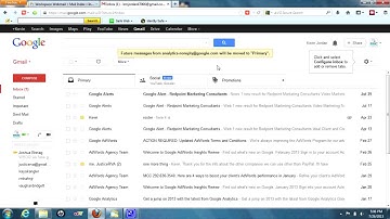 Gmail Promotions Tab -- Moving Emails To Primary Folder