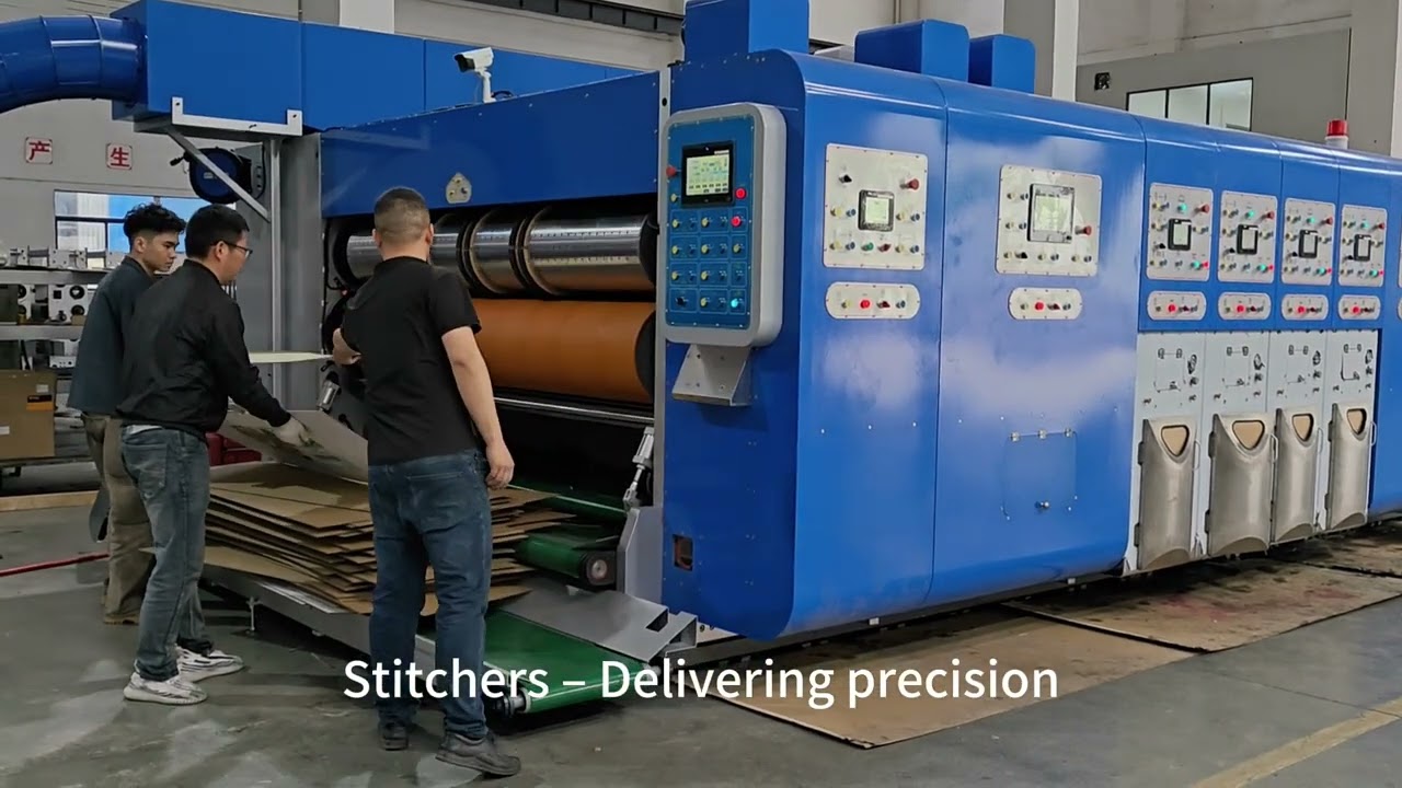 🔥 Flexo Printing Machine Test Run | High-Speed Carton Printing in Action! 🏭