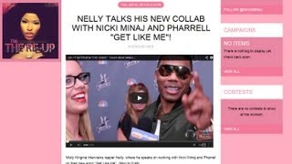 I'M ON NICKI MINAJ MYPINKFRIDAY WEBSITE!