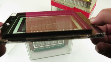 G24770 - (Box of 2) 6" Glass Photomask for IC Production