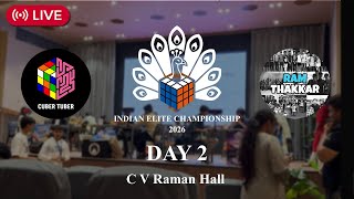 Live Rubiks Cube Indian Elite Championship 2026 - Day 2 Indian Nationals