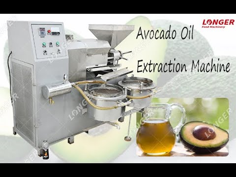 Avocado Oil Extraction Machine/Avocado Oil Pressing Machine - YouTube