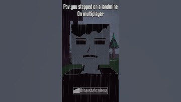 Pov:you stepped on a landmine in multiplayer#gorebox #memes