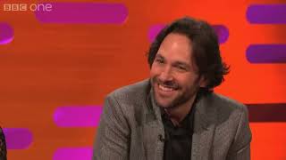 Paul Rudd kisses Dame Helen Mirren | The Graham Norton Show - BBC