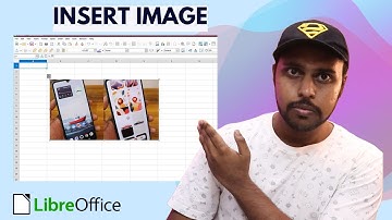 How to insert image in libreoffice calc | insert image in libreoffice calc