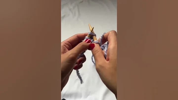 How to knit for beginners: The Knit Stitch (knitting 101)