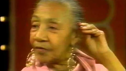 Alberta Hunter, Mike Douglas Show, 1977 TV Perform...