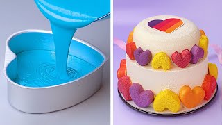 Fancy HEART Cake Decorating Ideas For Your Lover | So Yummy Cake Decorating Tutorials | Perfect Cake