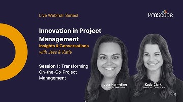 Innovation in Project Management | Webinar Series | 1: Transforming On-the-Go Project Management