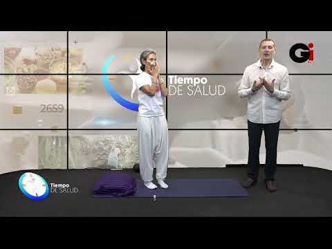 YOGA WITH GRACIELA HEREDIA AND DR. DONATO A. MANNIELLO ON TIEMPO DE SALUD 03-30-2022
