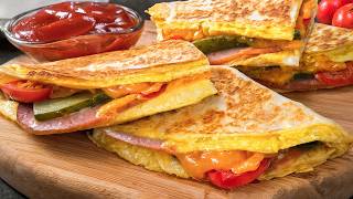 Egg Wrap Breakfast | Tortilla wrap recipe IN 5 MINUTES! 🌯 🔥