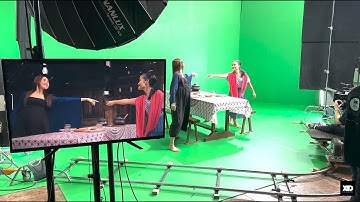 Green Screen BTS of Music Video Project from the Philippines | Aximmetry