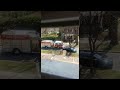 Fire Truck Comes in Too Hot and Catches the Fire Marshal&#39;s Bumper || ViralHog