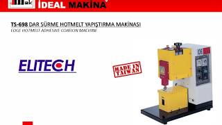 Elitech Ts-698 Kenar Sürme Hotmelt Maki̇nasi 1