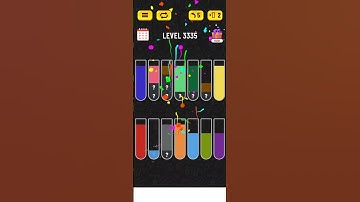 Water sort puzzle - Level 3335 #puzzle #games #level3335 #watersortpuzzle #level #gaming #gameplay