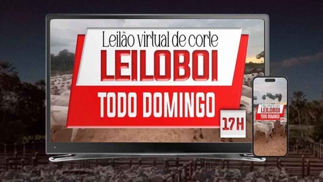 LEILÃO VIRTUAL DE CORTE LEILOBOI - CAMPO GRANDE/MS - RURAL PLAY 01/03/2026