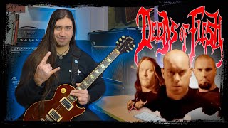 DEEDS OF FLESH - REDUCED TO ASHES Lesson / Tutorial [Standard D Tuning] | DMT Episode 8